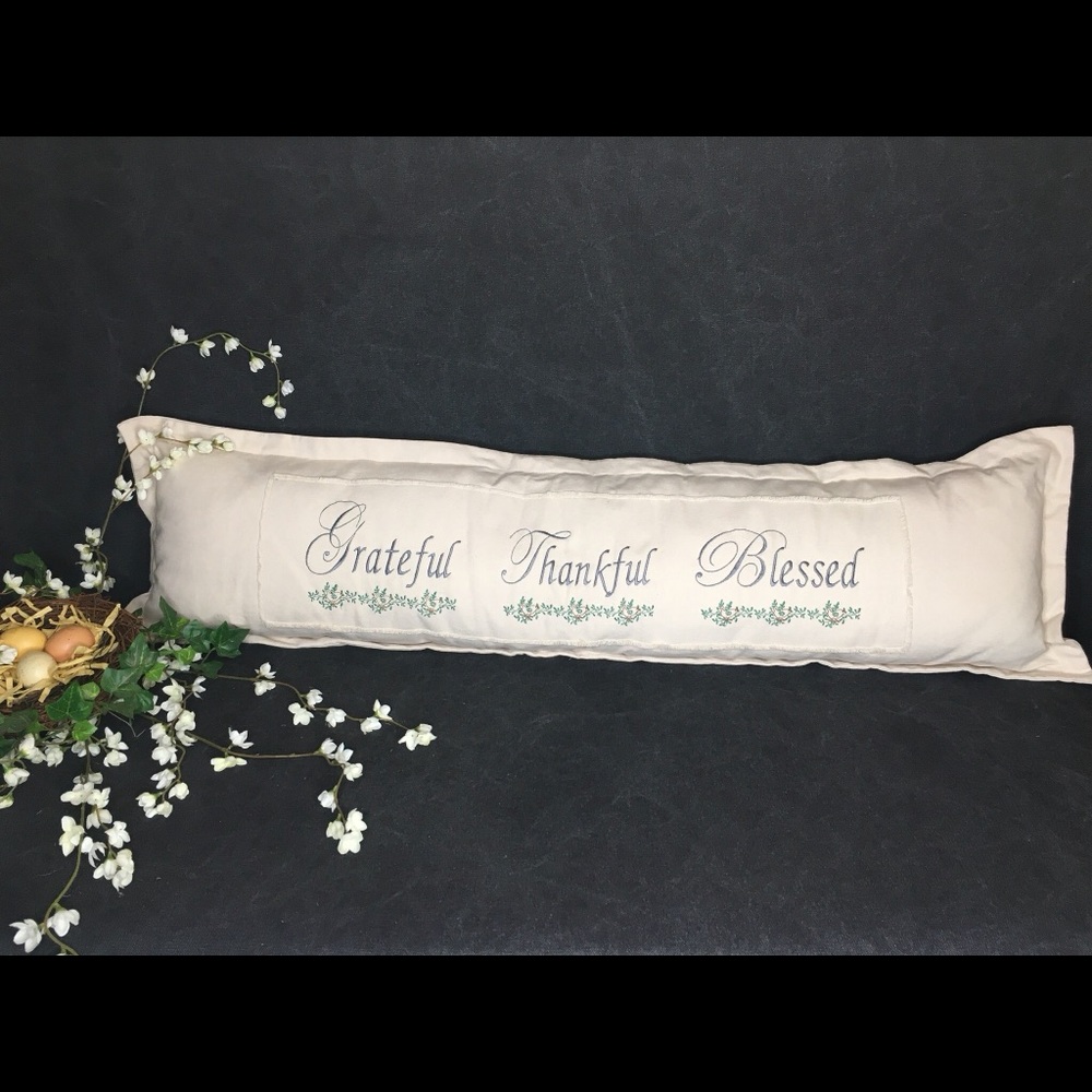 Extra long lumbar pillow